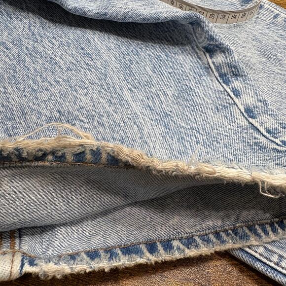 Abercrombie & Fitch Size 26 / 2 Short Jeans High Rise Curve Love Relaxed 90s Fit - Picture 6 of 16